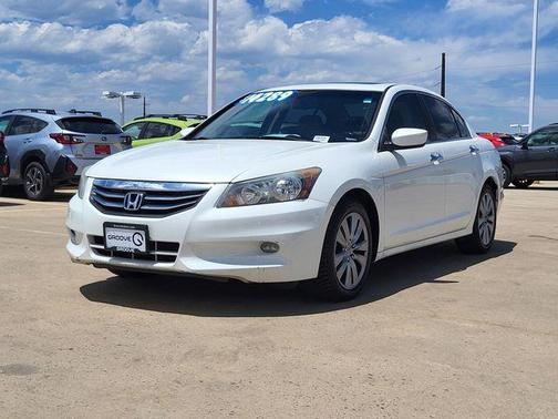 Taffeta White 2012 Honda Accord EX-L