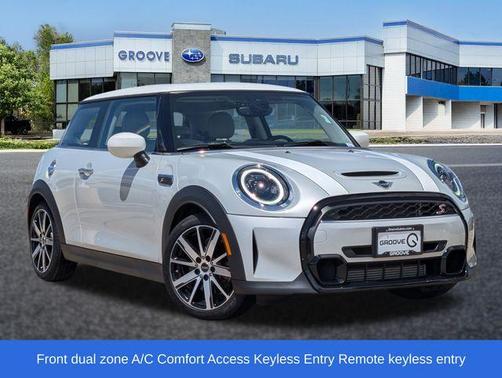 White Silver 2023 MINI Hardtop Cooper S