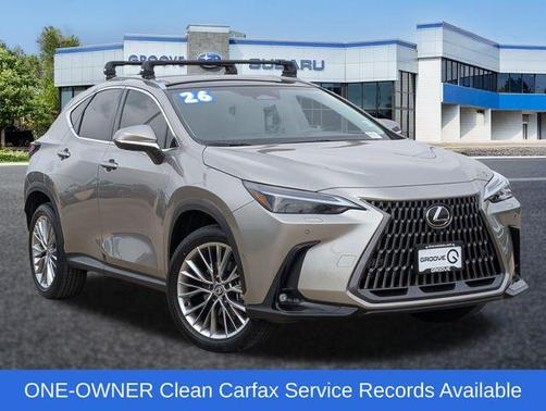Silver 2026 Lexus NX 350 Luxury