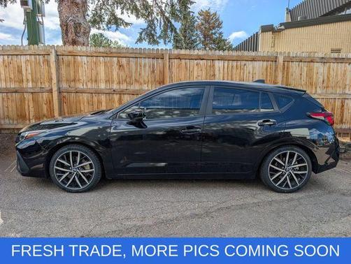 Crystal Black Silica 2024 Subaru Impreza Sport
