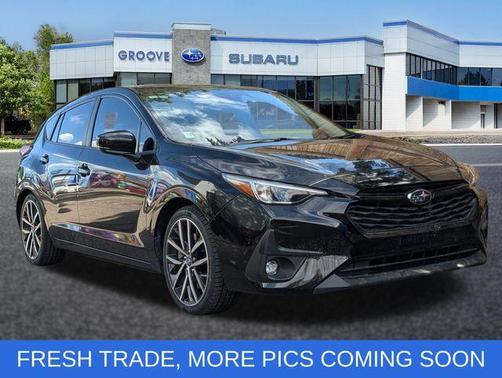 Crystal Black Silica 2024 Subaru Impreza Sport