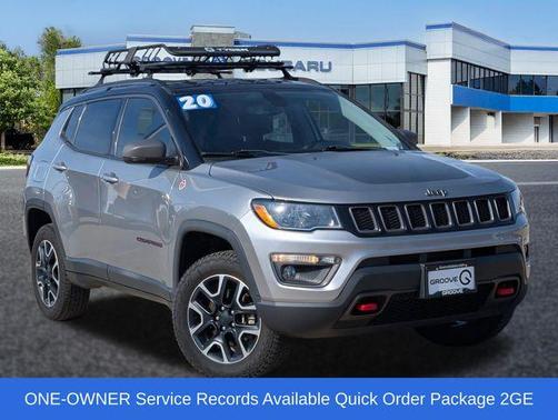 Billet Silver Metallic Clearcoat 2020 Jeep Compass Trailhawk