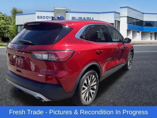 Red Metallic 2020 Ford Escape Titanium
