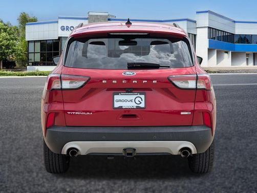 Red Metallic 2020 Ford Escape Titanium
