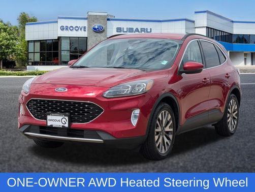 Red Metallic 2020 Ford Escape Titanium