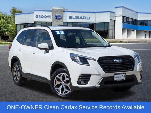 Crystal White Pearl 2023 Subaru Forester Premium