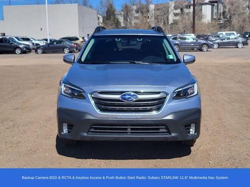 Ice Silver Metallic 2020 Subaru Outback Premium