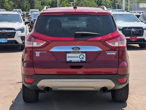 Ruby Red Metallic 2016 Ford Escape Titanium