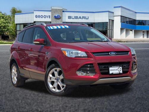 Ruby Red Metallic 2016 Ford Escape Titanium