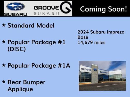 Ice Silver Metallic 2024 Subaru Impreza Base