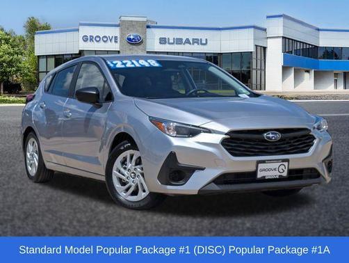 Ice Silver Metallic 2024 Subaru Impreza Base