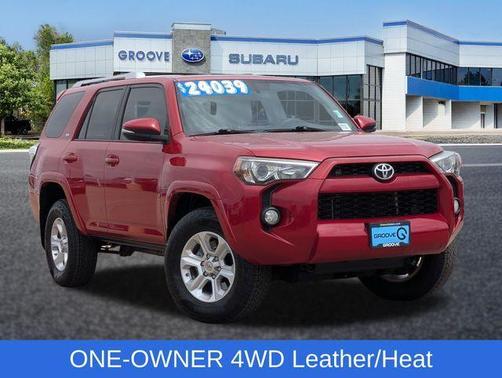 Barcelona Red Metallic 2017 Toyota 4Runner SR5 Premium