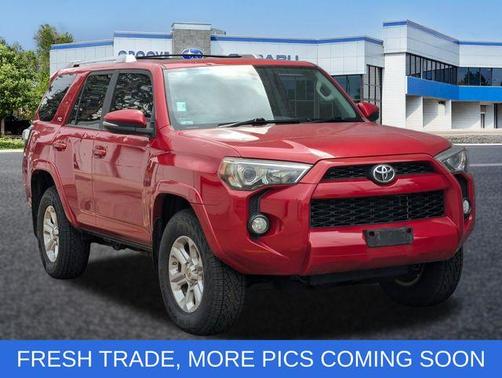 Barcelona Red Metallic 2017 Toyota 4Runner SR5 Premium