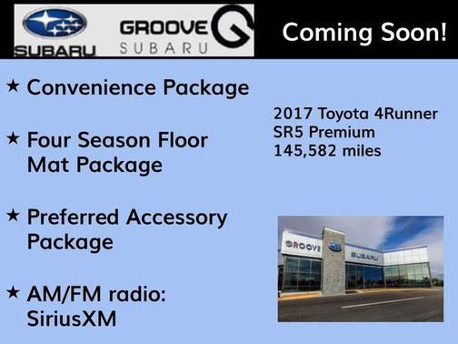 Barcelona Red Metallic 2017 Toyota 4Runner SR5 Premium