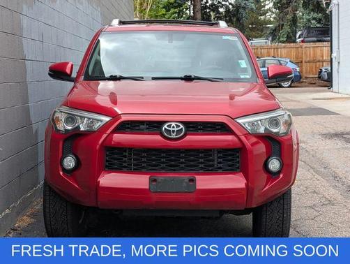 Barcelona Red Metallic 2017 Toyota 4Runner SR5 Premium