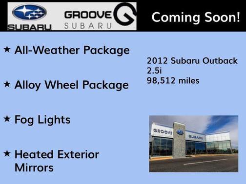 2012 Subaru Outback 2.5i