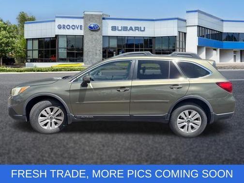 Wilderness Green Metallic 2015 Subaru Outback 2.5i Premium