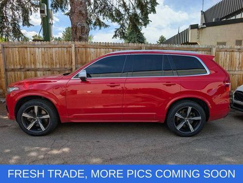 Passion Red 2017 Volvo XC90 Hybrid T8 R-Design