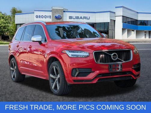 Passion Red 2017 Volvo XC90 Hybrid T8 R-Design