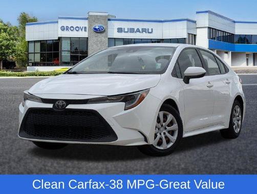 Super White 2020 Toyota Corolla LE