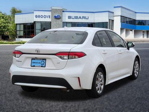 Super White 2020 Toyota Corolla LE