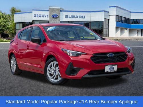 Pure Red 2025 Subaru Impreza Base