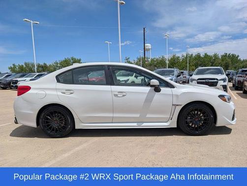 Crystal White Pearl 2015 Subaru WRX Limited