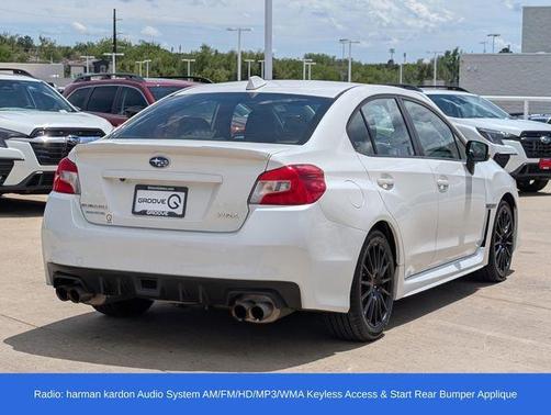 Crystal White Pearl 2015 Subaru WRX Limited