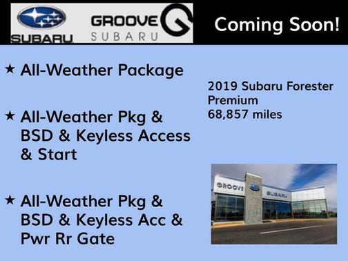 Crystal White Pearl 2019 Subaru Forester Premium