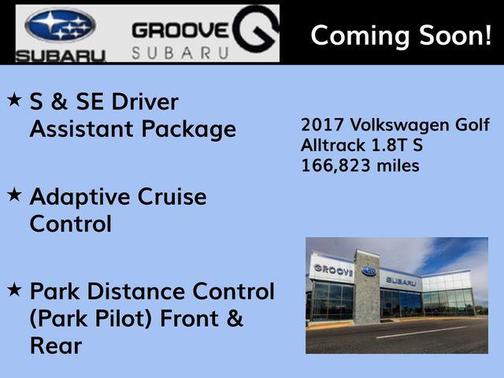 Platinum Gray Metallic 2017 Volkswagen Golf Alltrack TSI S