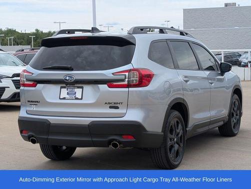 Ice Silver Metallic 2026 Subaru Ascent Onyx Edition Touring