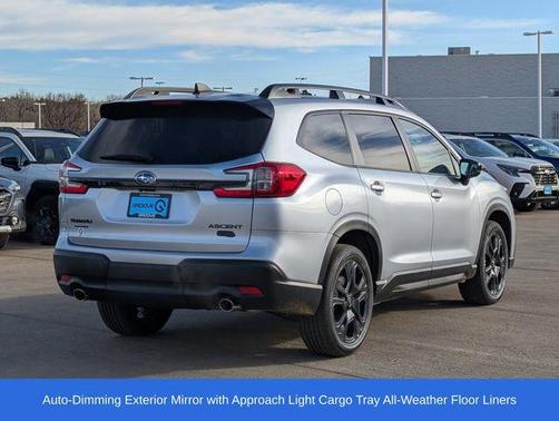Ice Silver Metallic 2026 Subaru Ascent Onyx Edition Touring
