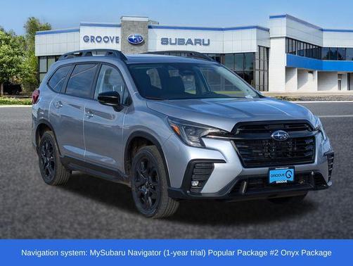 Ice Silver Metallic 2026 Subaru Ascent Onyx Edition Touring