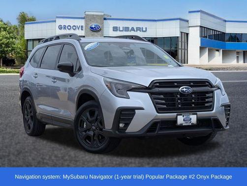 Ice Silver Metallic 2026 Subaru Ascent Onyx Edition Touring