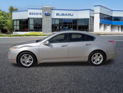 Palladium Metallic 2010 Acura TL Technology
