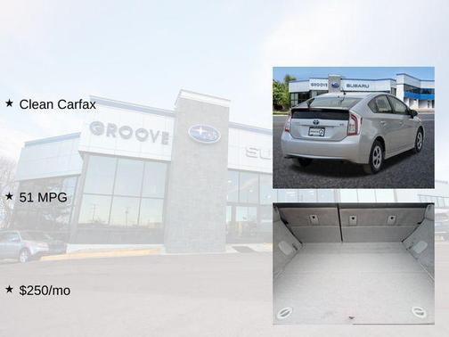 Classic Silver Metallic 2012 Toyota Prius Two