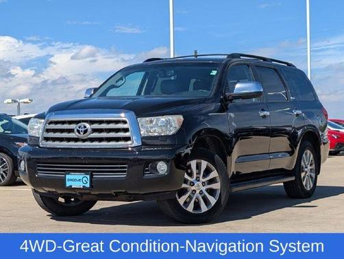 Black 2016 Toyota Sequoia Limited