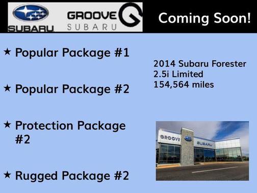 Ice Silver Metallic 2014 Subaru Forester 2.5i Limited