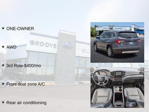 Gray 2021 Honda Pilot EX-L