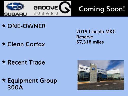Ingot Silver 2019 Lincoln MKC Reserve