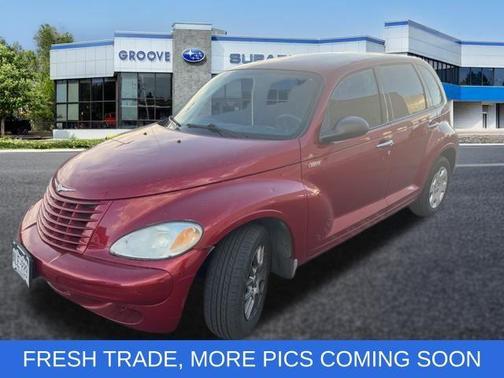 Inferno Red Crystal Pearlcoat / Black Cloth Top 2005 Chrysler PT Cruiser Base