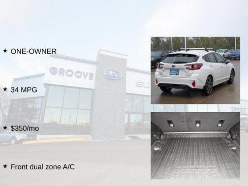 Crystal White Pearl 2024 Subaru Impreza Sport
