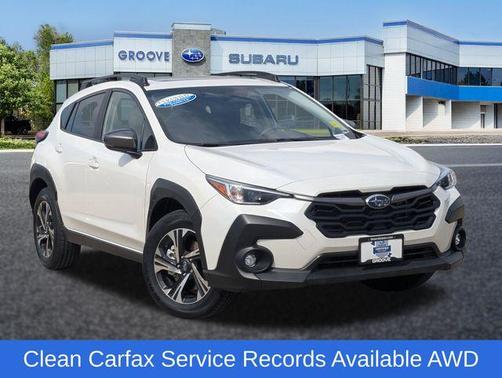 Crystal White Pearl 2025 Subaru Crosstrek Premium