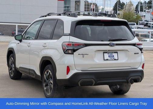 Crystal White Pearl 2025 Subaru Forester Hybrid Limited