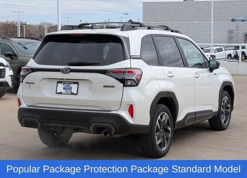 Crystal White Pearl 2025 Subaru Forester Hybrid Limited