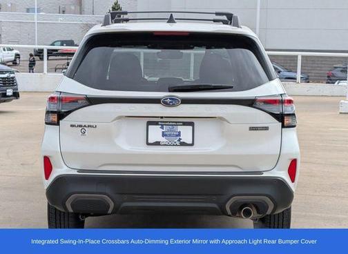 Crystal White Pearl 2025 Subaru Forester Hybrid Limited