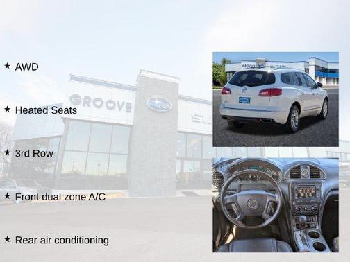 White Opal 2014 Buick Enclave Leather