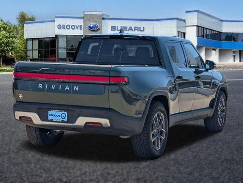 Forest Green 2023 Rivian R1T Adventure Quad Motor Large Pack