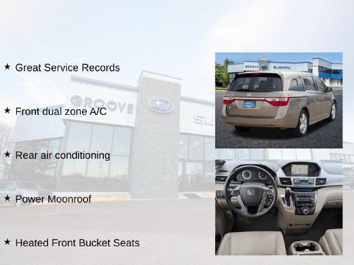 Mocha Metallic 2013 Honda Odyssey Touring
