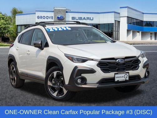 Crystal White Pearl 2024 Subaru Crosstrek Limited